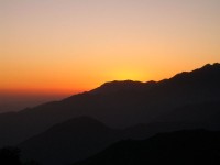 Sonnenuntergang Hoher Atlas - Tizn Tes Pass
